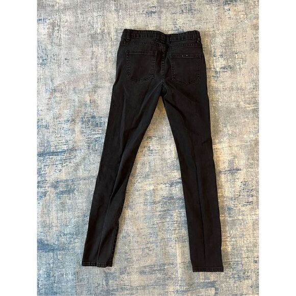 Cotton On Black Distressed Skinny Jeans Size 6 - Picture 2 of 8